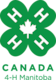 4-H of Manitoba logo